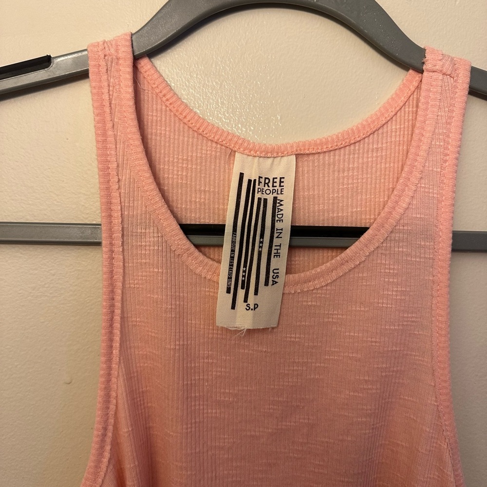 Free People Pink Women's Tank Top
